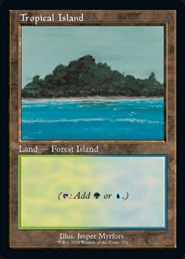 Tropical Island 30th Anniversary Edition - Retro Frame